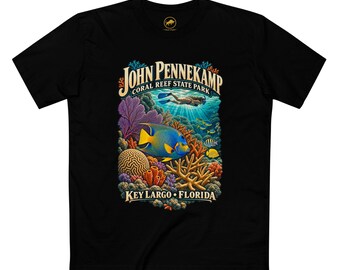 John Pennekamp Coral Reef State Park Shirt - Key Largo Snorkeling Graphic Tee