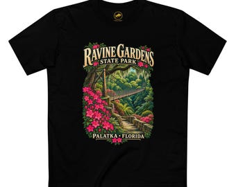 Ravine Gardens State Park Shirt - Palatka Florida Azalea Bridge Graphic Tee