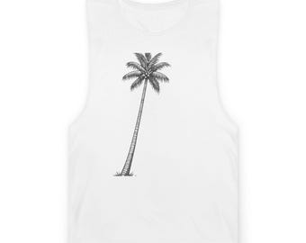 Minimalist Palm Tree Tank Top | Coastal Streetwear