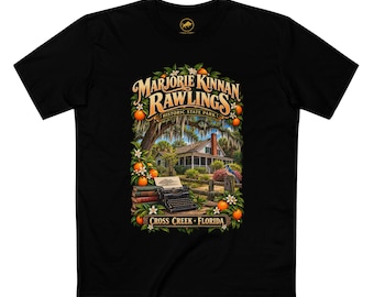Marjorie Kinnan Rawlings State Park Shirt, Cross Creek Florida Author Home and Orange Grove Tee