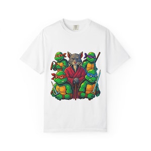 Ninja Turtles Master Splinter T-shirt, TMNT Shirt, 90s Cartoon Tee, Retro Graphic Top, Martial Arts Gift