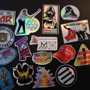 Political Nonsense Stickers