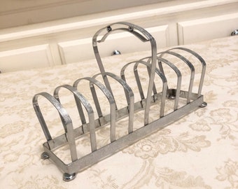 50s Aluminum Toast Rack Toast Hanger Bread On Display Ready To Eat Fresh Toast Stand Vintage Kitchen Decor Vintage 6 Piece Toast Rack