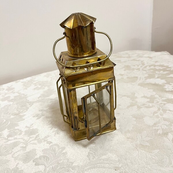 Antique Candle Lantern Etsy