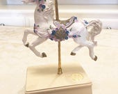Carousel Collection Rotating Music Box By The Music Box Company Retro Horse Carousel Music Box Unique Viola Limited Addition 4230 5000