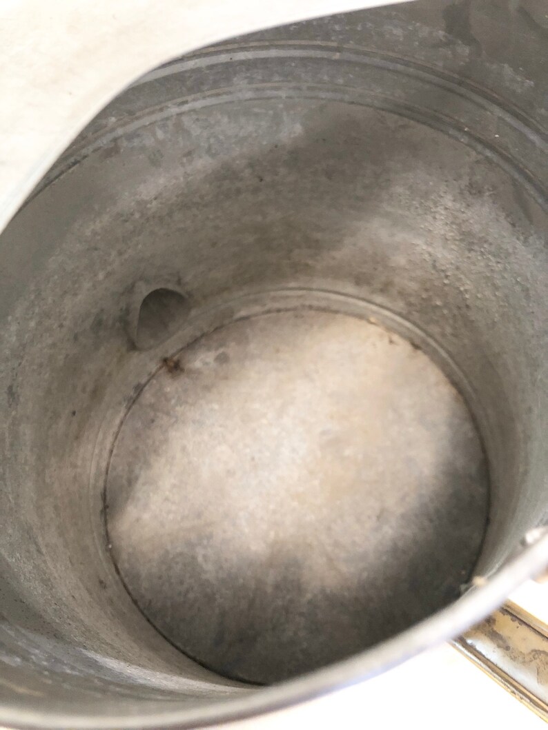 Galvanized Watering Can Galvanized Shower Tip Guided Watering Can Retro Garden Garden Decoration Galvanized Gallon Can
