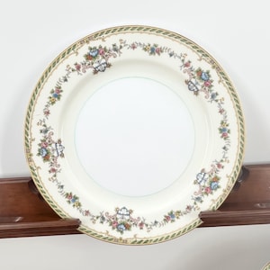 Dark Cherry Wood Open Cabinet Plate Rack Shadow Box Shelf Inclosed ...