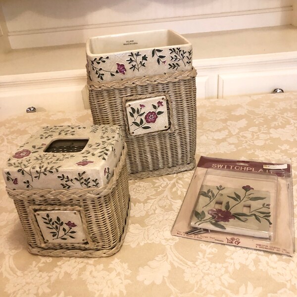 Bathroom Trash Can - Etsy