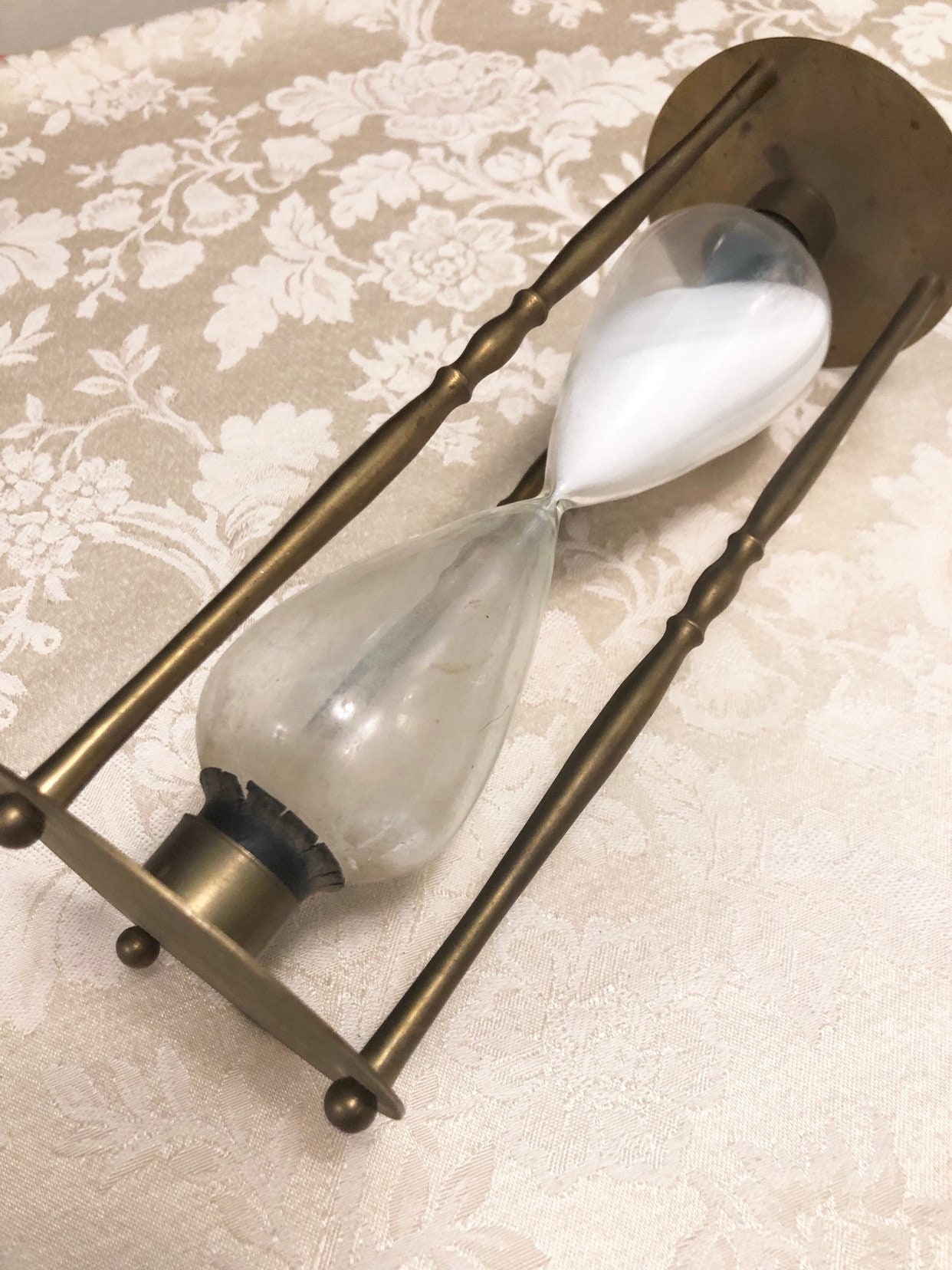 Latón Blanco Arena Reloj de Arena Incased Reloj de Arena