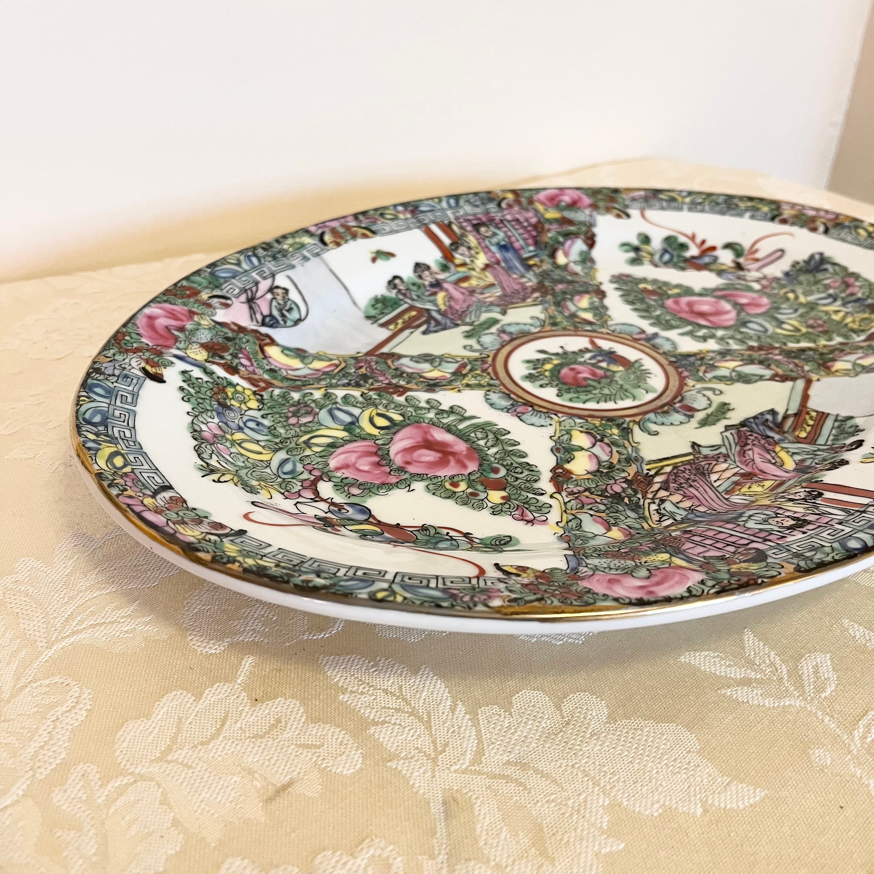 Rose Medallion China - Etsy