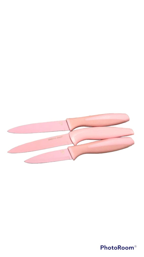 Kitcheniva Ceramic Knife Set With Peeler Pink, 1 Set - Kroger