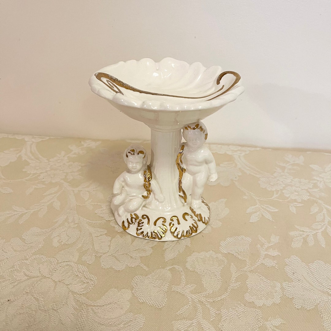 Vintage Bathroom Bar Soap Pedestal Bathroom Decor Tall Soap Dish ...