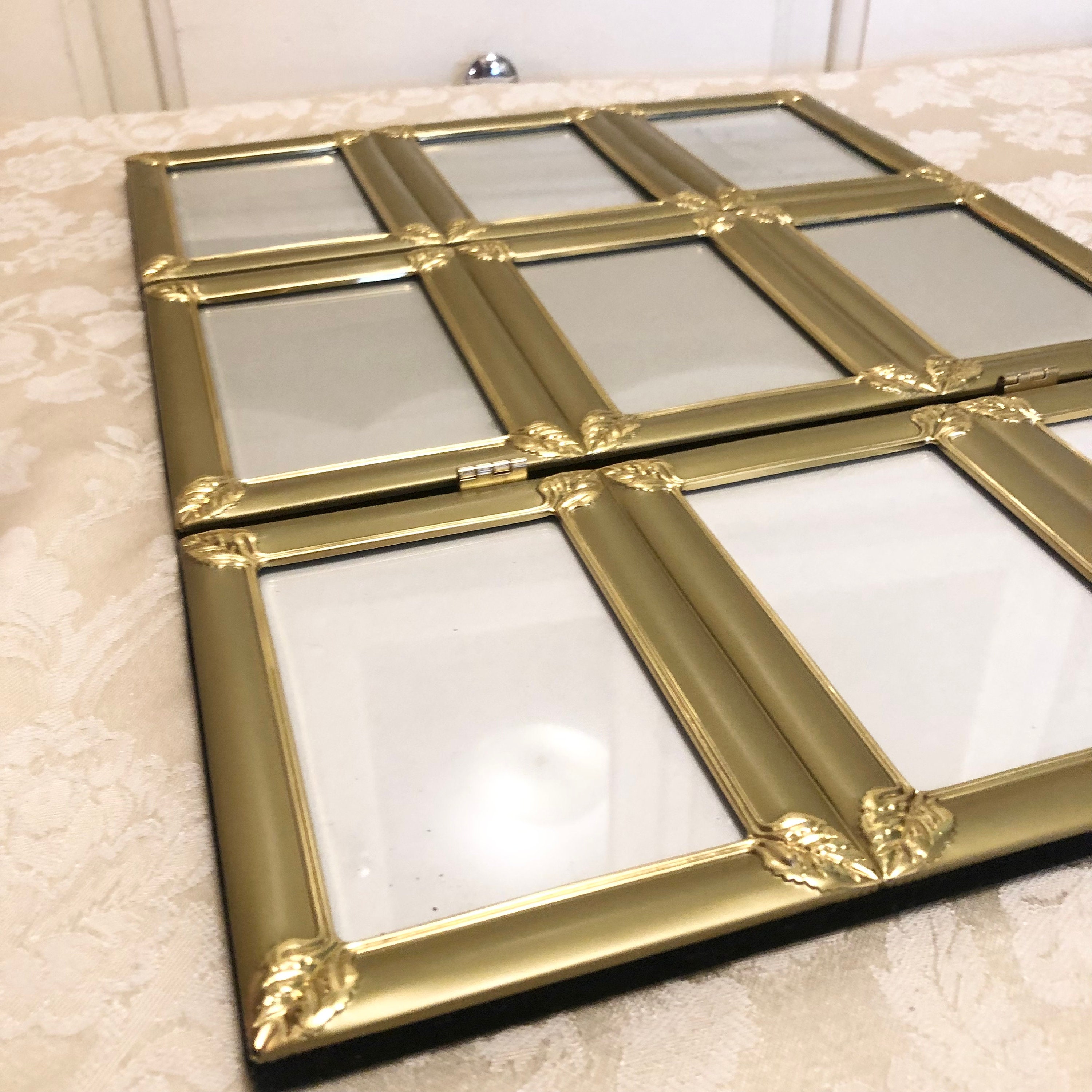 Storage & Organization Home & Living Shelving Vintage Brass Photo Frame