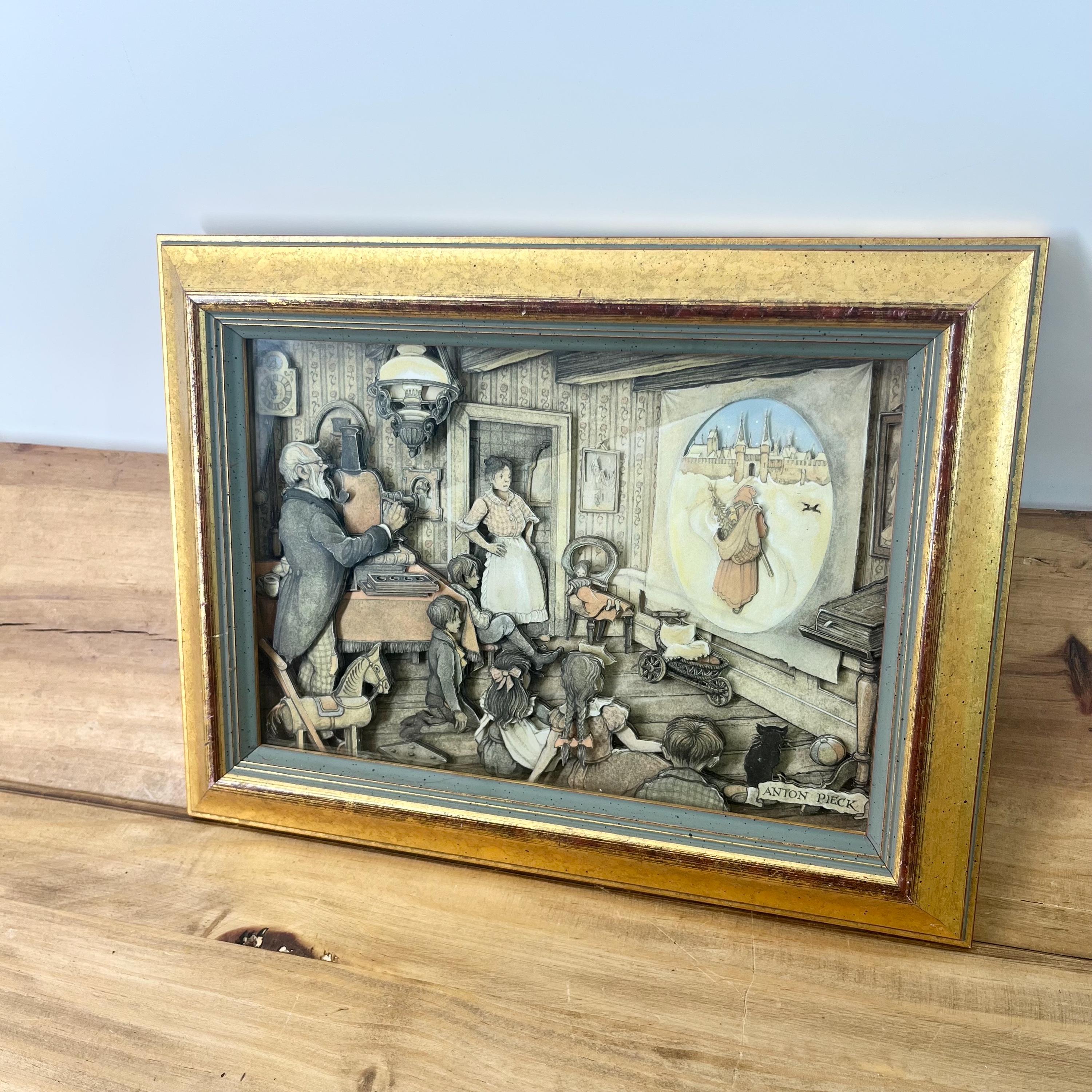 Anton Pieck 3d Shadow Box - Etsy