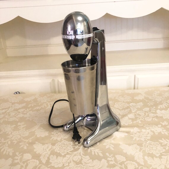 70s Hamilton Beach Shake Mixer Chrome Malt Mixer Single Shake Mixers All  Working Condition With Chrome Cup 