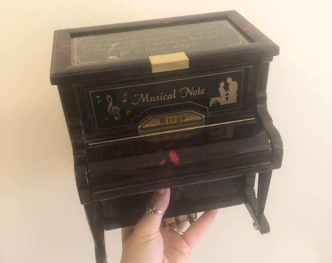 Piano Music Box Piano Top Box Piano Holding A Music Box in Piano Lovely
