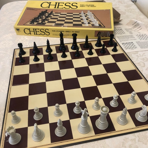  Crazy Games - Chess Board Game I Classic Cardboard