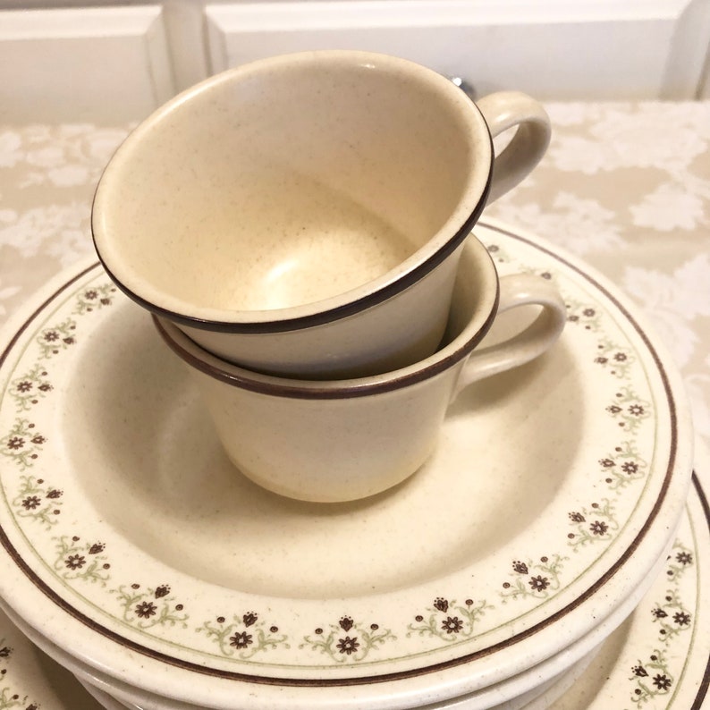 70s Ironstone Anchor Hocking USA Lead Free Vintage Dinnerware Etsy