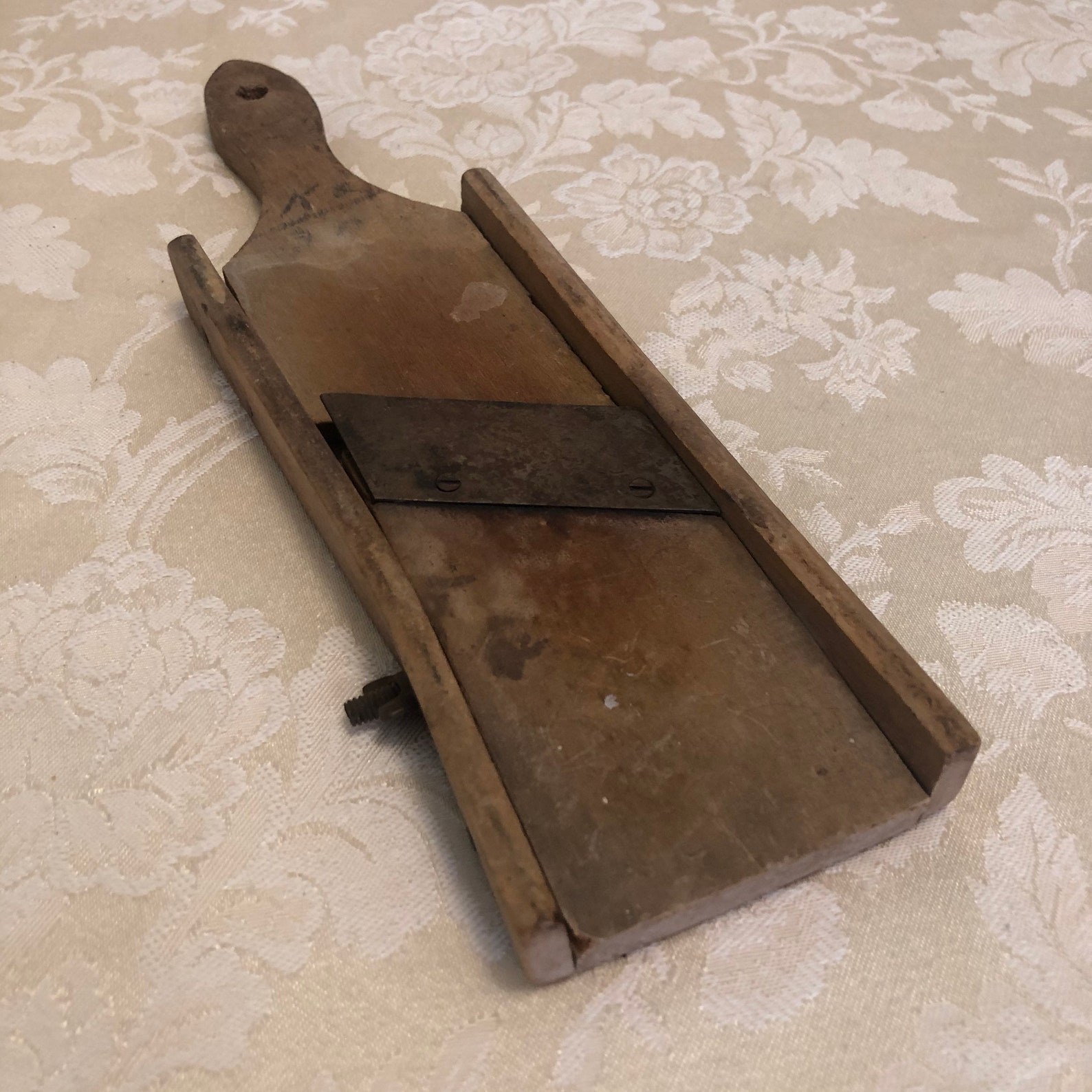 Antique Wooden Slicer Cabbage Sour Kraut Maker With Sizing Etsy
