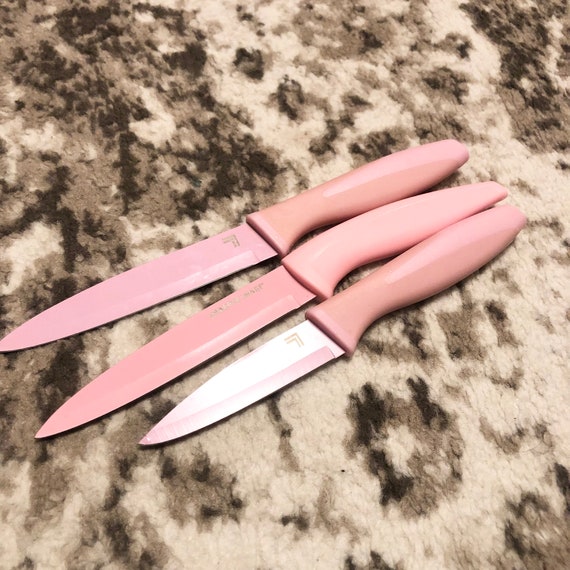 Pampered Chef Coated Knife Set
