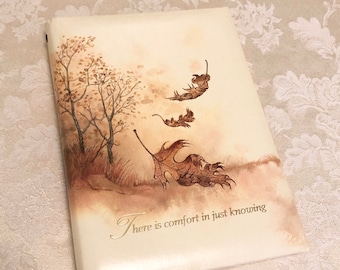 Funeral Memory Book Family Album Memory Vinyl Book There In Comfort In Just Knowing Vintage Family Reference Book
