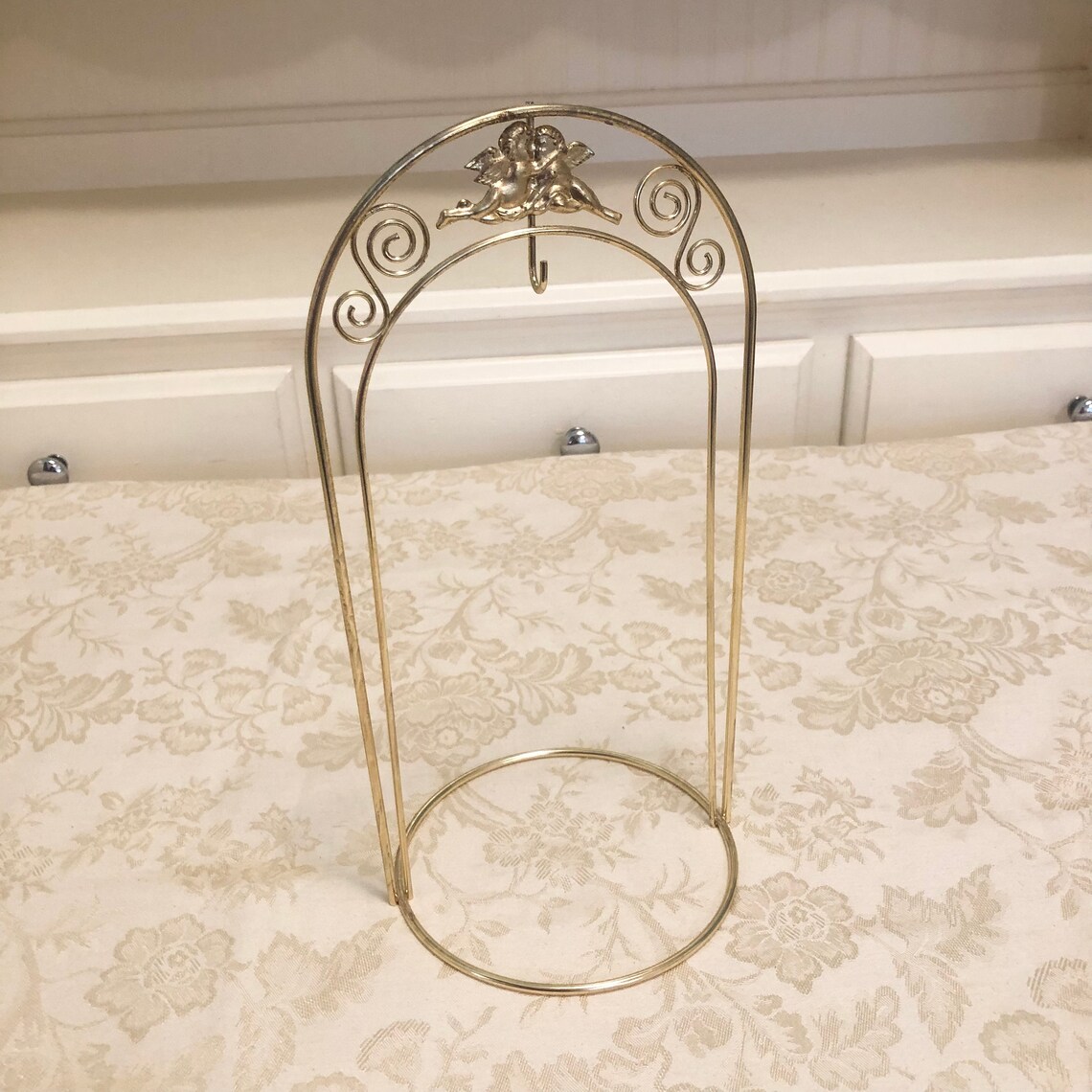 Single Ornament Display or Figurine Metal Figurine Stand With Etsy
