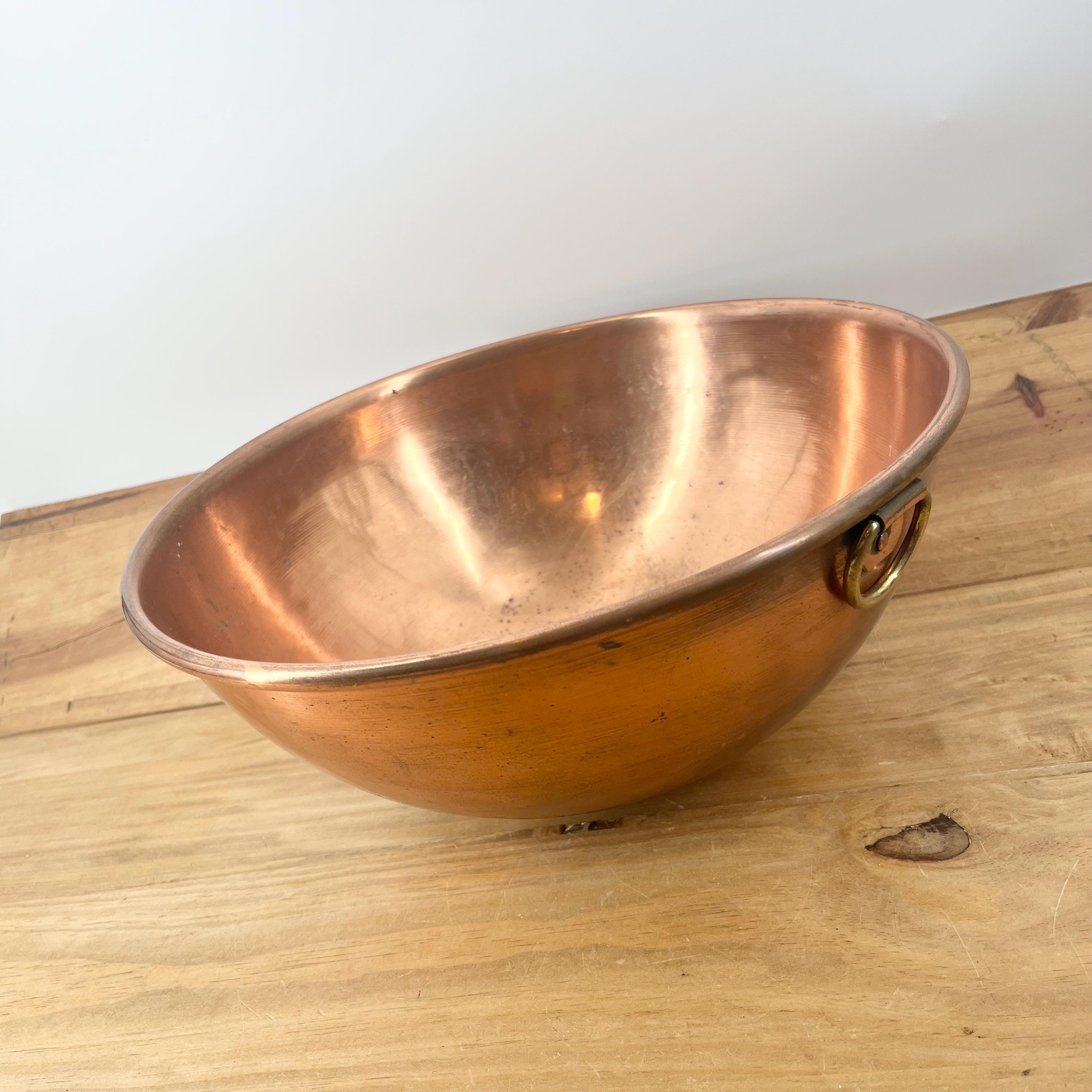 Large Copper Bowls Vintage - Etsy
