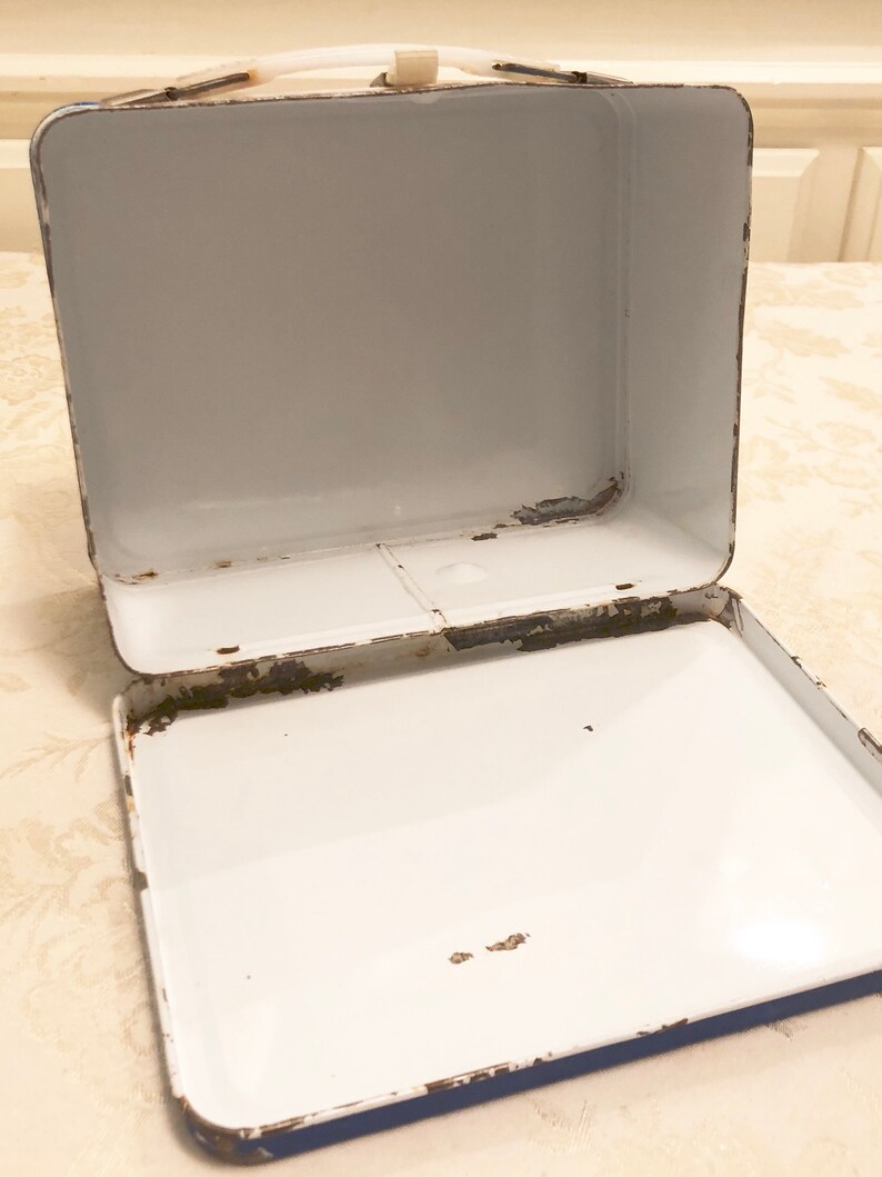 thermos metal mickey mouse & friends tin lunch box