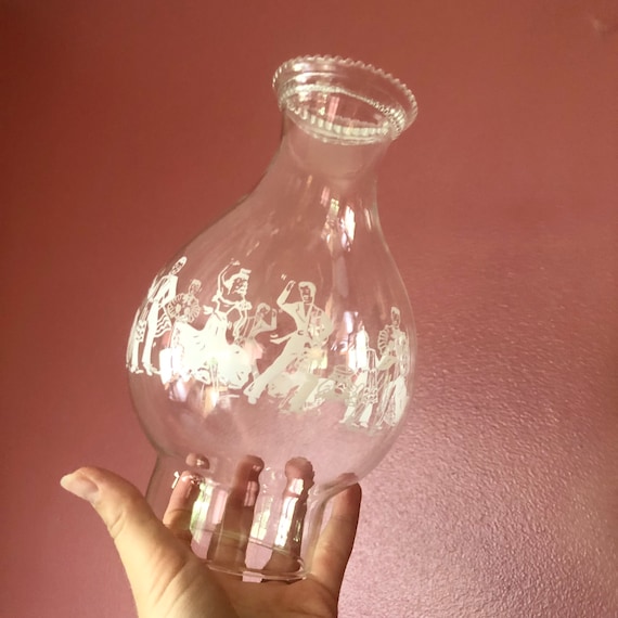 Mid century oil lamp deals