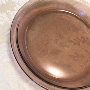 Cranberry Pyrex Glass Pyrex Baking Pie, Pie Plate Retro Baking Kitchen Cooking Sheets Vintage Baking Standard Sized Pie