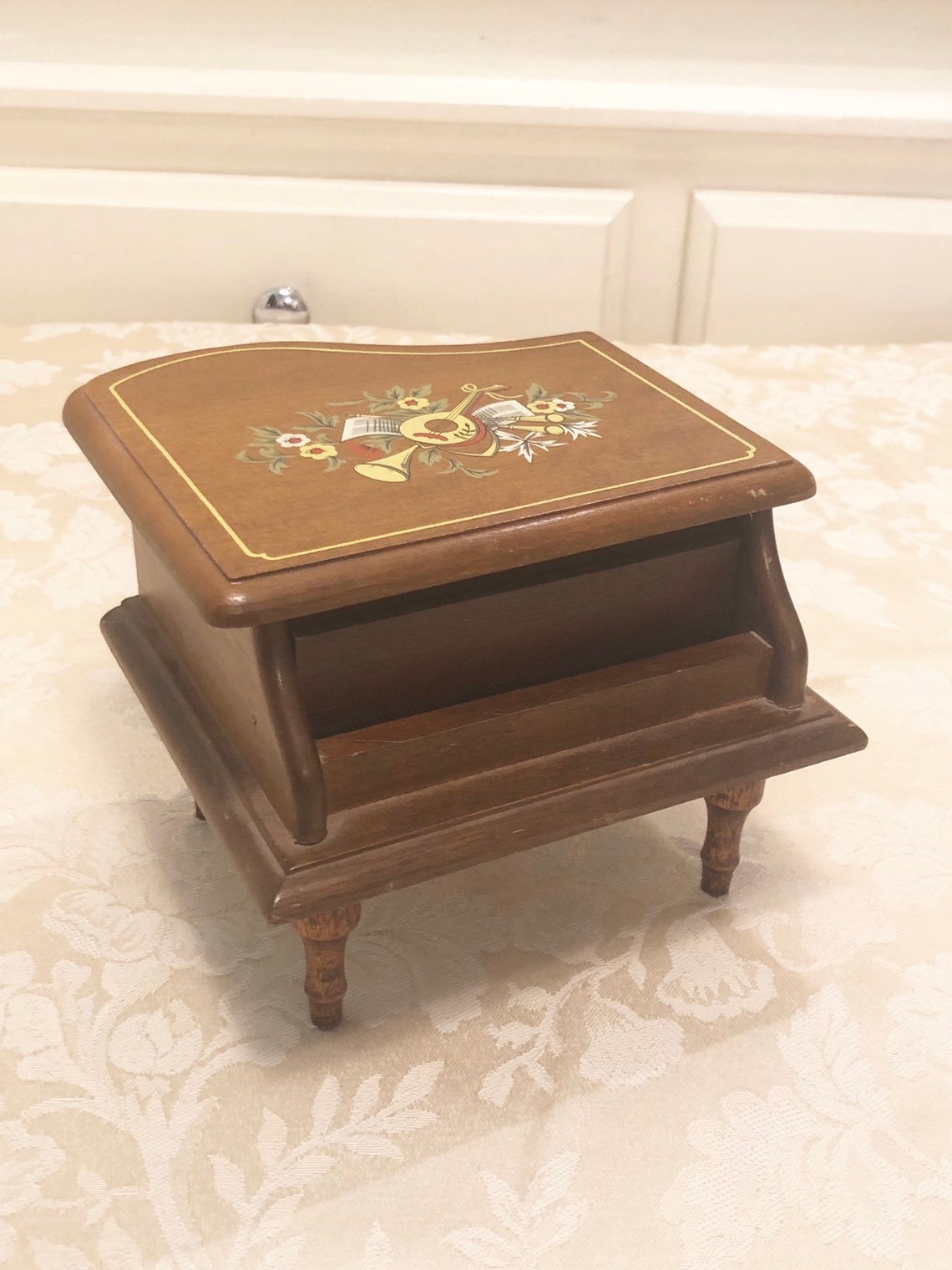 Piano Music Box Small Jewelry Box Jewelry Storage Box Piano Etsy