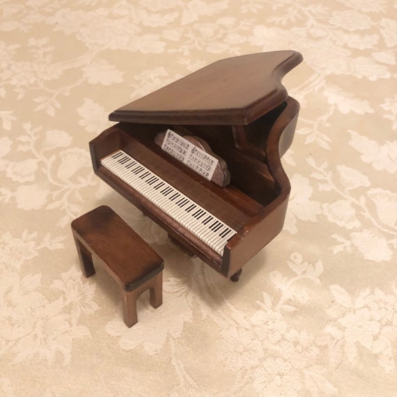 Piano Jewelry Box Jewelry Storage Box Piano So Ve… - image 3