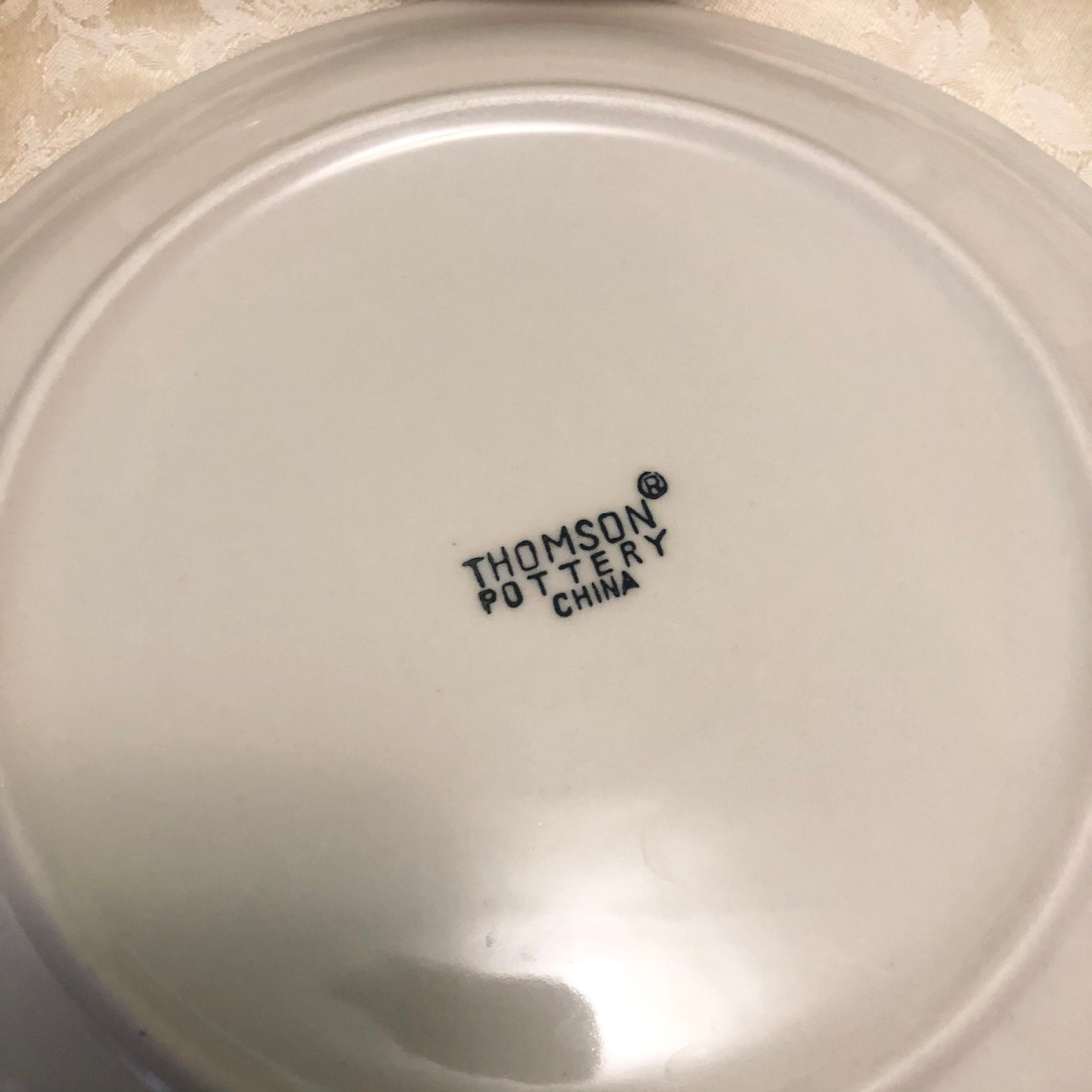 Thomas Pottery Dinner Plates Bird House Dinner Plates Etsy