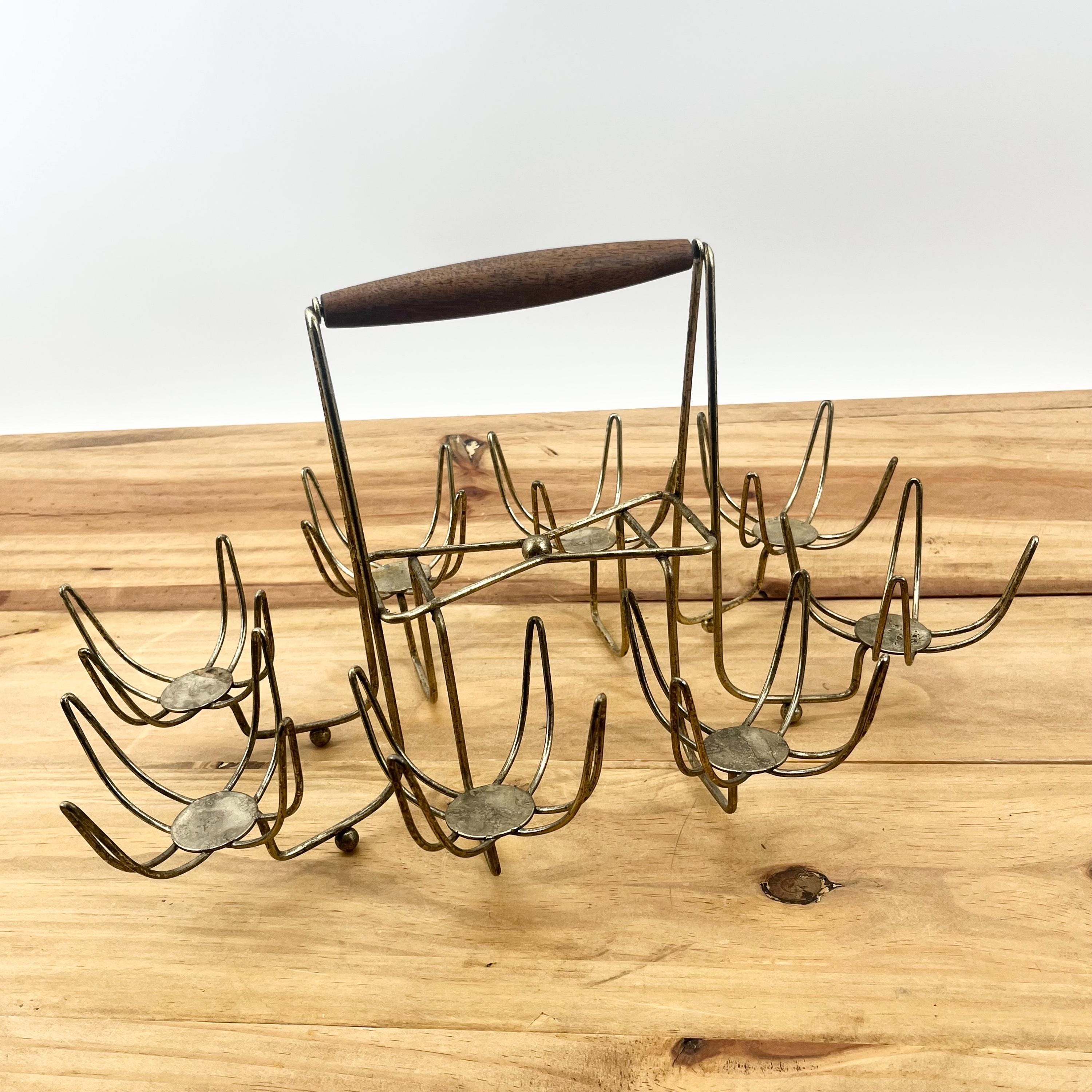 Mid Century Shot Glass Caddy - Etsy