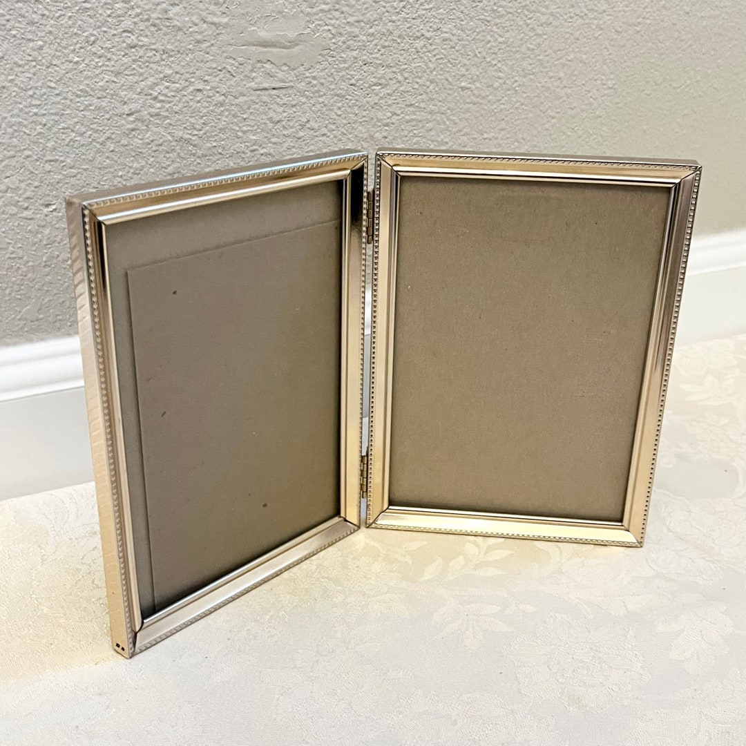 Vintage Double Photo Frame 5x7 Vintage Fancy Frame Family Glass Frame