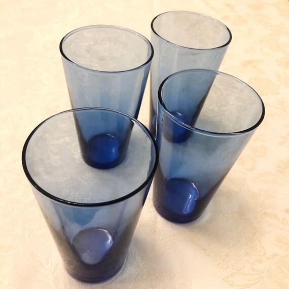 Set of 4 Libby Tall Clear Drinking Glasses 
