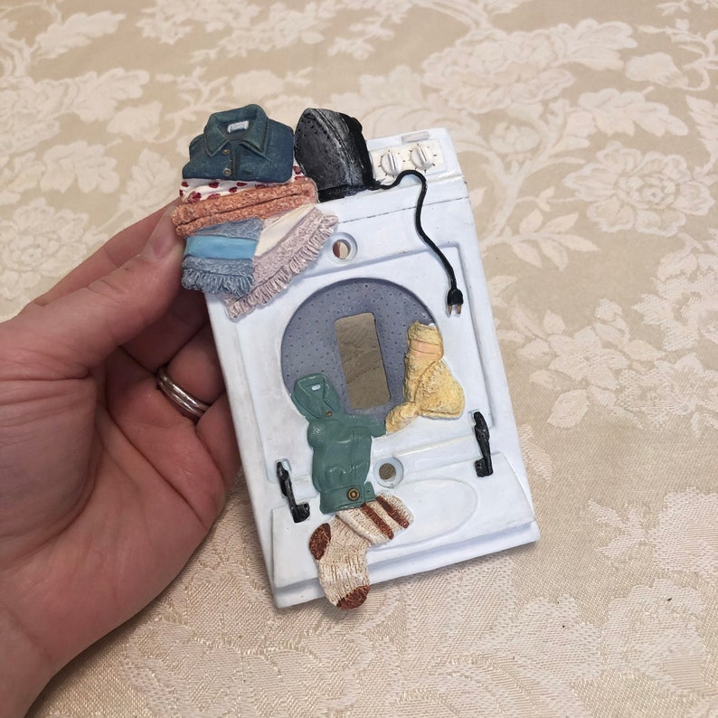 Laundry Room Switch Plate Cover Laundry Decor Housework Decor Laundry Room Inspired Light Switch Cover With Soap And Iron