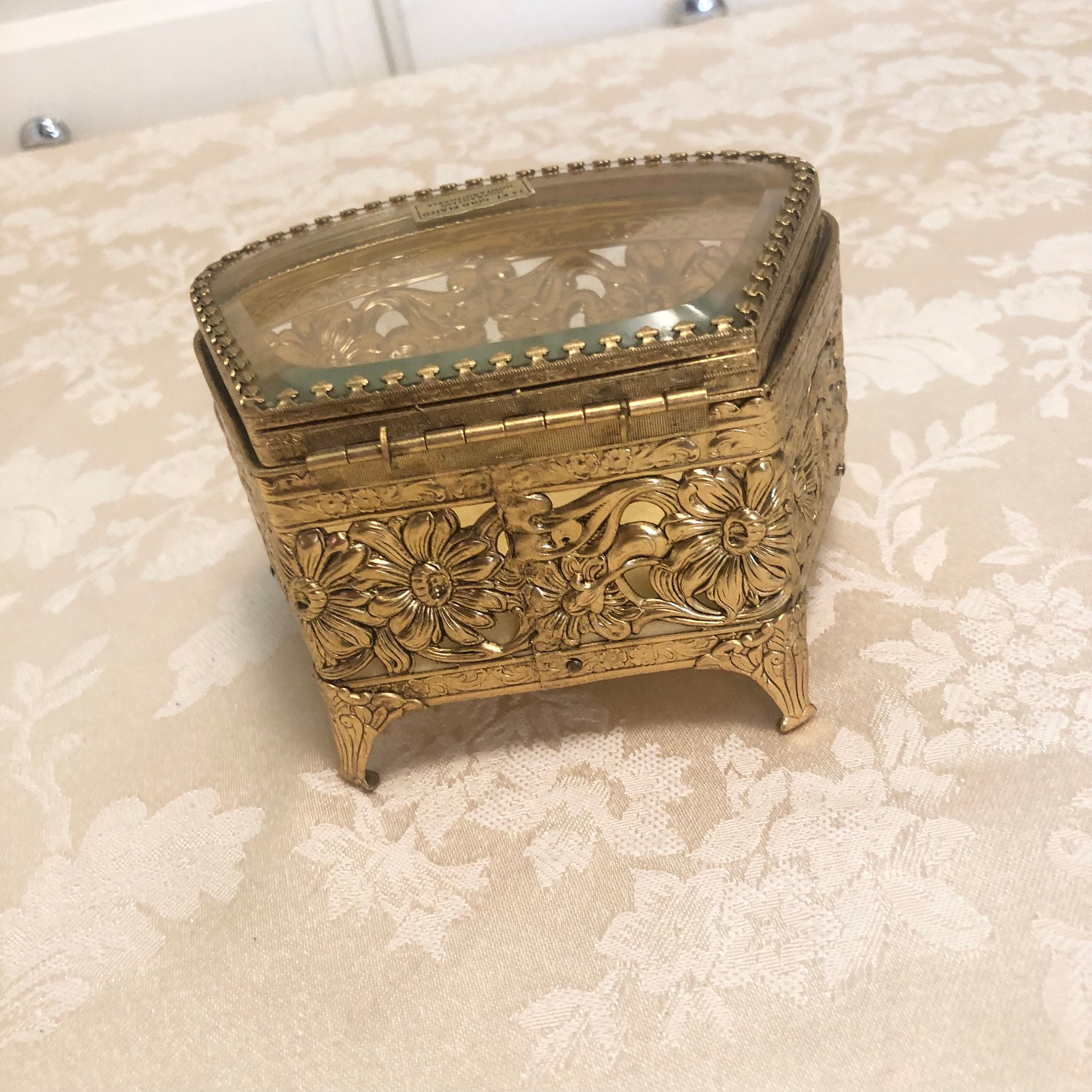 Pottery Barn Antique Gold Jewelry Boxes - ShopStyle Home & Living