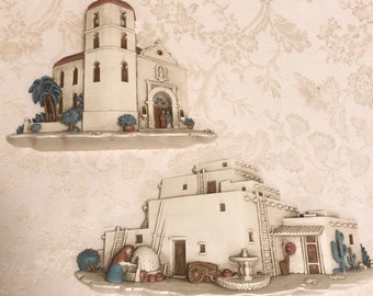 Natural Tone Mexico Wall Art Mexico City Beautiful Mexico Open Street Stone Houses Amazing Wall Art