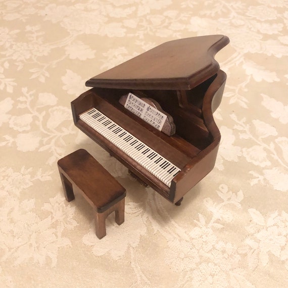 Piano Jewelry Box Jewelry Storage Box Piano So Ve… - image 2