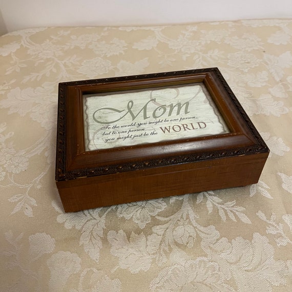 Photo Gift Music Box Jewelry Box Beautiful Person… - image 2