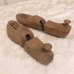Wooden Shoe Stretcher Set Wooden Stretcher High Quality Shoe Accessory Shoe Repair Shoe Stretcher C. S. Pierce Co. Brockton Mass
