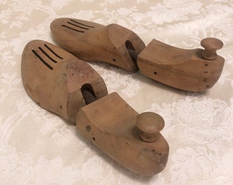 Wooden Shoe Stretcher Set Wooden Stretcher High Quality Shoe Accessory Shoe Repair Shoe Stretcher C. S. Pierce Co. Brockton Mass