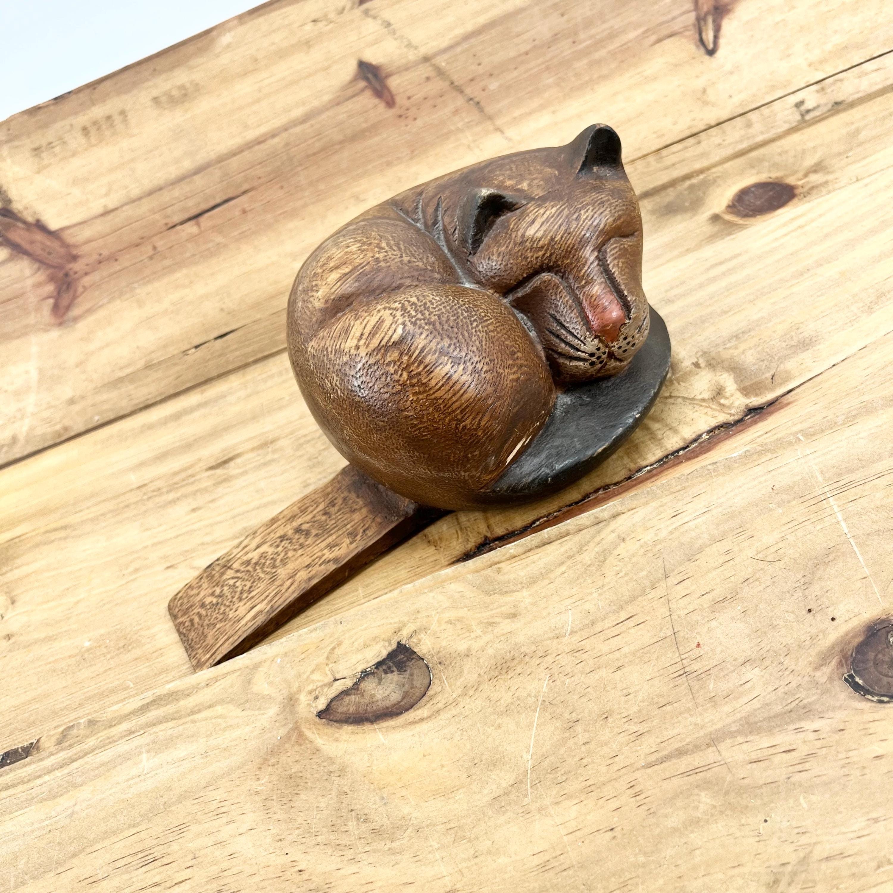 Carved Door Stop - Etsy display picture 2
