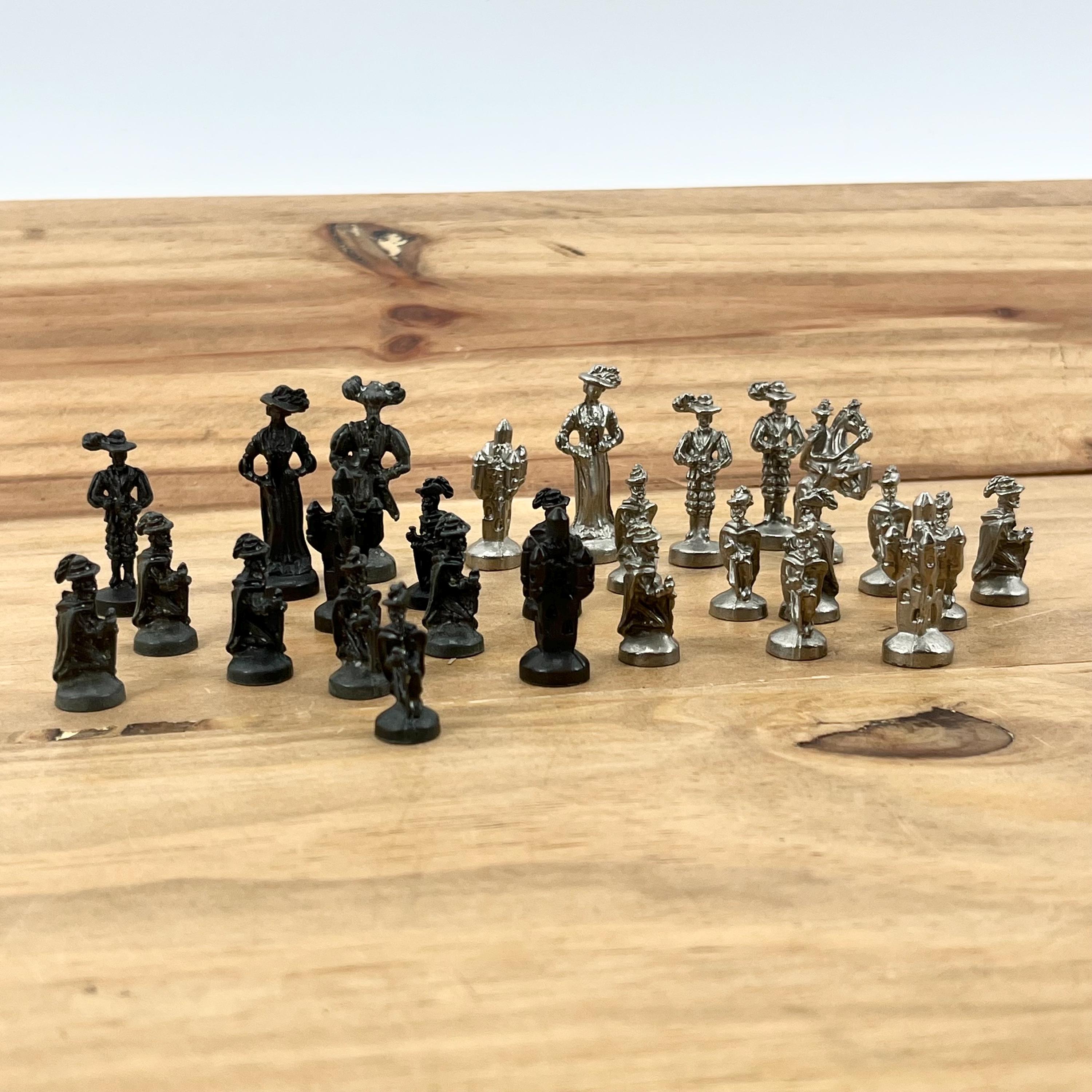 【希少】Olleys Armies メタルミニチュア 28mm ドワーフ 5体 27 Pewter Metal Army Men Action Figures Vintage Army Men Lot 27