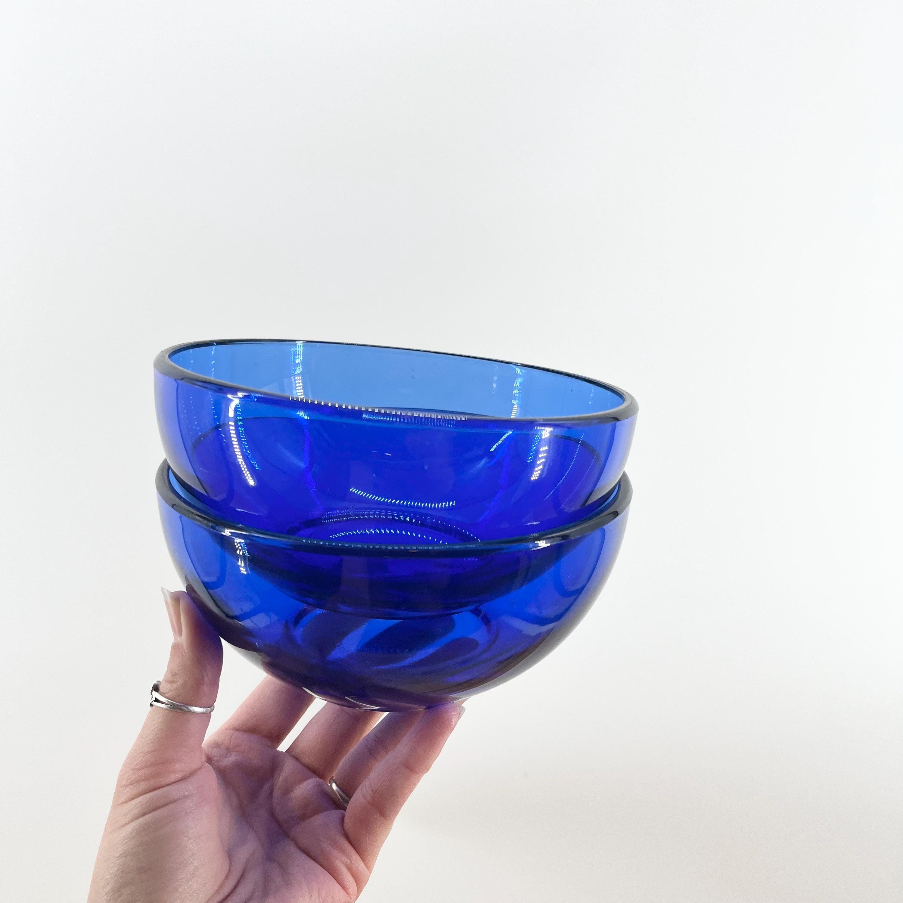 Cobalt Blue Bowls - Etsy