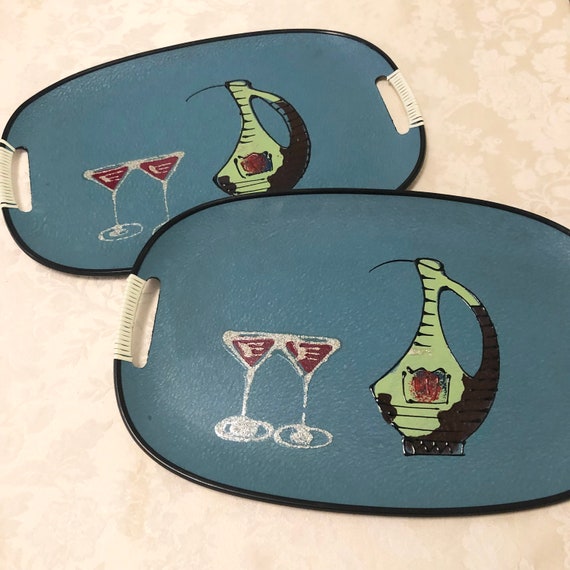 vintage tray 1960 s