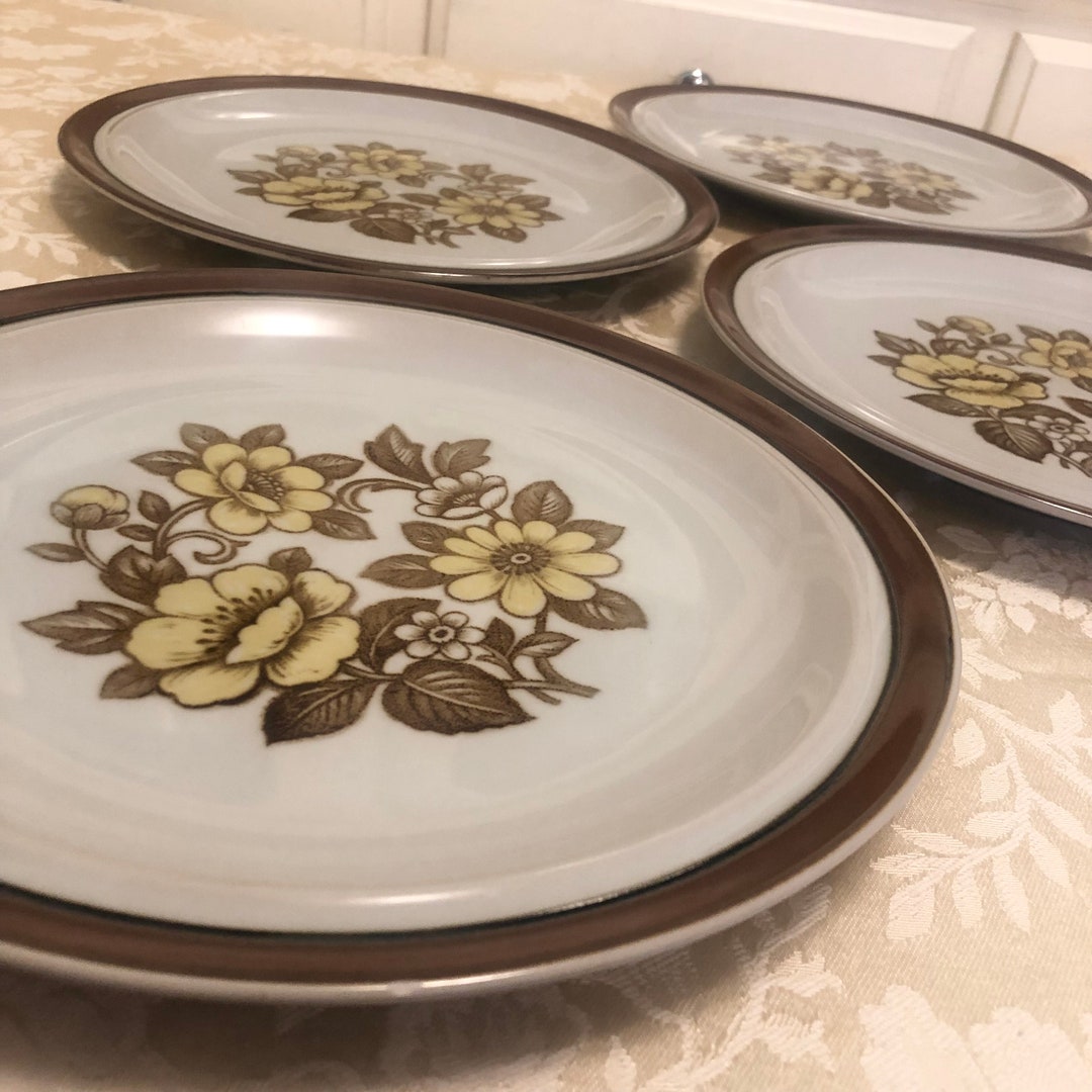 Oven to Table Sierra Stoneware MI Japan Dishwasher Safe Brown