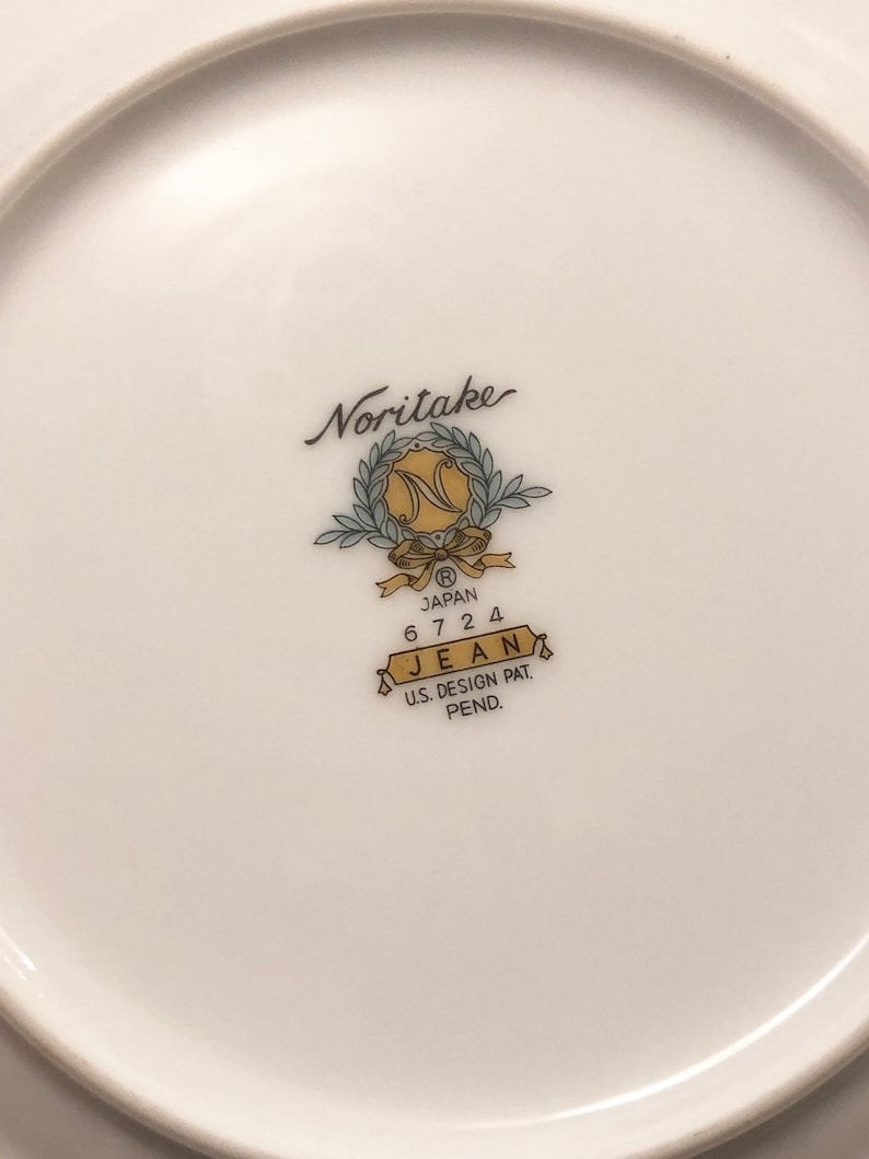 Butter Cups Saucers Creamer Dinner Plate Lunch Plates Bread Discontinued Jean Noritake Huge Set Of 26 Pieces Serving Bowl And Tray Sugar