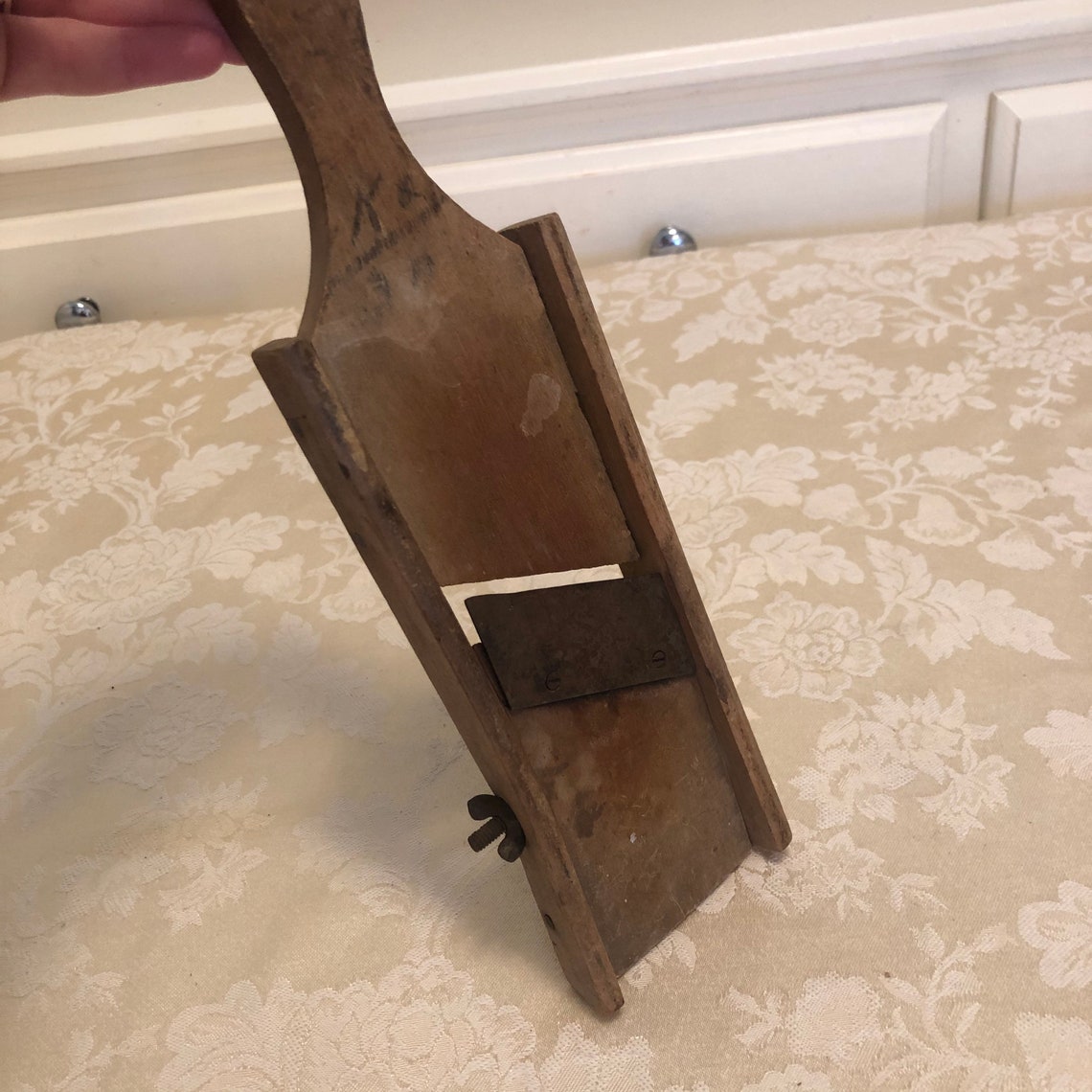 Antique Wooden Slicer Cabbage Sour Kraut Maker With Sizing Etsy